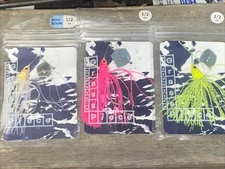 3 PC. Bass Puzzle - Grass Piece 1/2 Oz!! SHIPS FAST USA!