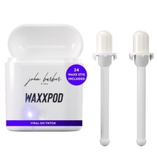 WaxxPod Nose Hair Ear Hair Remover - USB Powered Waxing Kit with 24 STIX