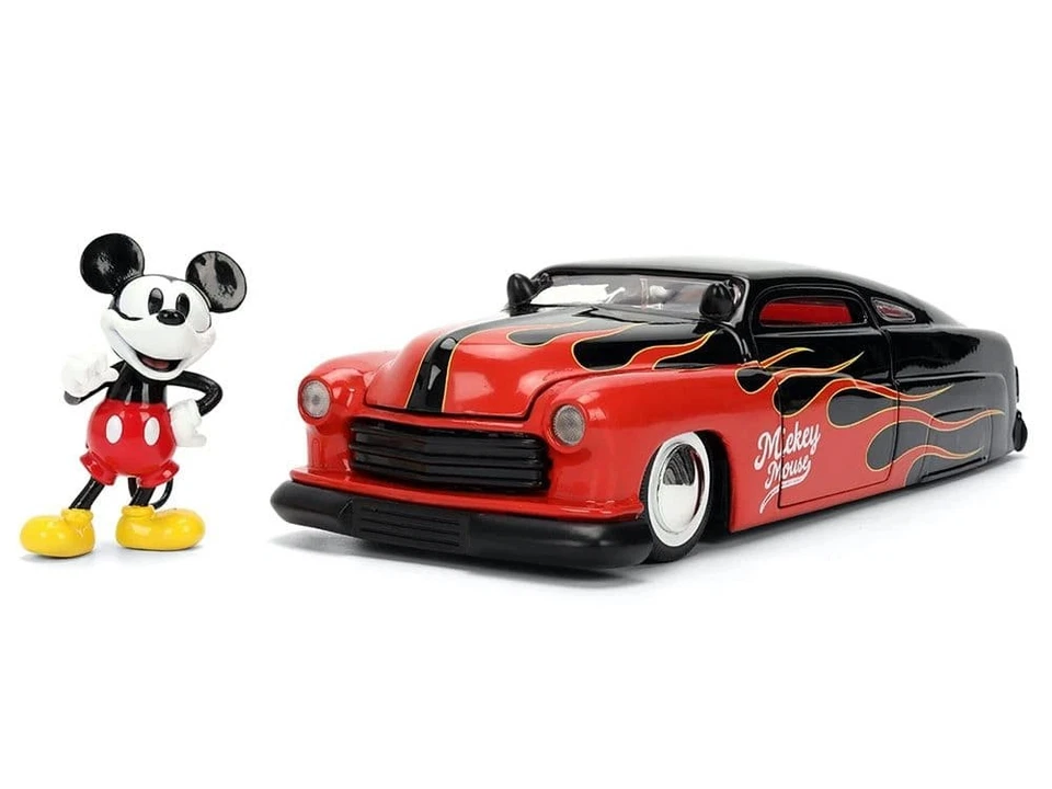 JADA 1951 Mercury & Mickey Mouse Figure 1/24 Scale Diecast Collectible - Image 2 of 4