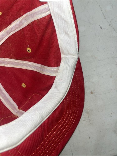 Parche De Colección Swingster Brillante Producto Abrasivo Snapback Camionero Rojo Gorra de Béisbol - Imagen 14 de 17