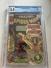 The Amazing Spider-Man #15 Marvel Comics Kraven Ditko Silver Age CGC 3.5