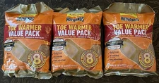 HotHands Toe Warmers 7 Pairs  Per Bag (3 Bags) = 21 Toe Warmers EXP 07/27