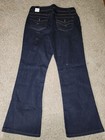 Nine West Arianna Bootcut Jeans Dark Rinse Wash Denim Stretch New 12/30 Average  — photo 2