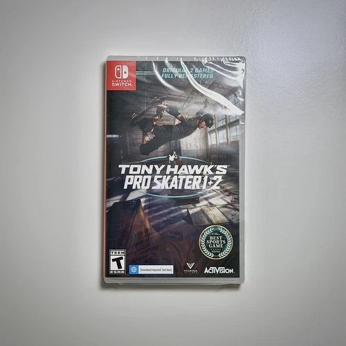Tony Hawk's Pro Skater 1 + 2 Nintendo Switch Brand New Sealed