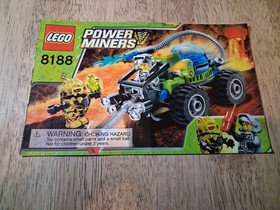 LEGO Power Miners 8188 Fire Blaster Instruction Manual No Bricks