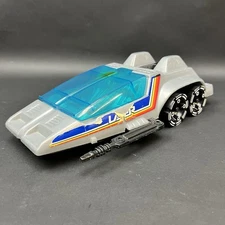 VTG 80s Laser Force Gay Toys Assault Vehicle Land Cruiser Blue Hatch