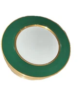 Fitz & Floyd Renaissance Dark Green Dinner Plate (Discontinued Pattern)