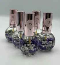 5 PACK Blossom Flower-Infused Nail Cuticle Oil Hot Cocoa Scented NEW