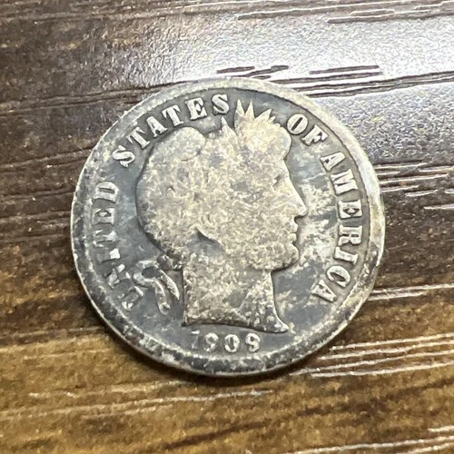 1909-O Barber Dime Actual Coin Checkout Out All Our Dimes And Save
