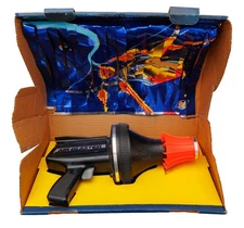 Vintage Wham-O Air Blaster Toy with Target Original Box 1978 Tested Working