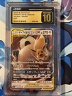 2018 Eevee & Snorlax GX CGC Pristine 10 Tag Bolt 066/095 Japanese Holo Pokemon