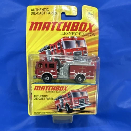 Matchbox Lesney Edition 1:64 Pierce Dash Fire Engine 2010 Diecast Unopened