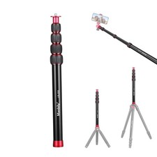 Manbily Extension Rod Aluminum Tripod Center Column Extension Rod 1/4" US STOCK
