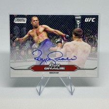 2025 Topps Stadium Club UFC Royce Gracie Auto Autograph On card #BCA-RGE