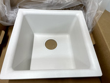 Elkay ELG1616 Quartz Classic 15.75" Undermount Bar Sink, White - MADE IN GERMANY