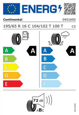 Étiquette pneumatique