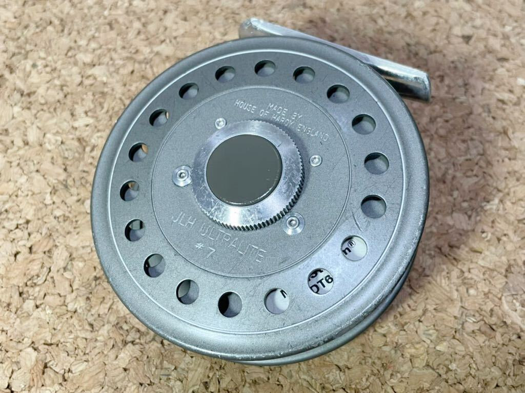 HARDY Fly Fishing Reel JLH Ultra Light #7 Silver Color | eBay