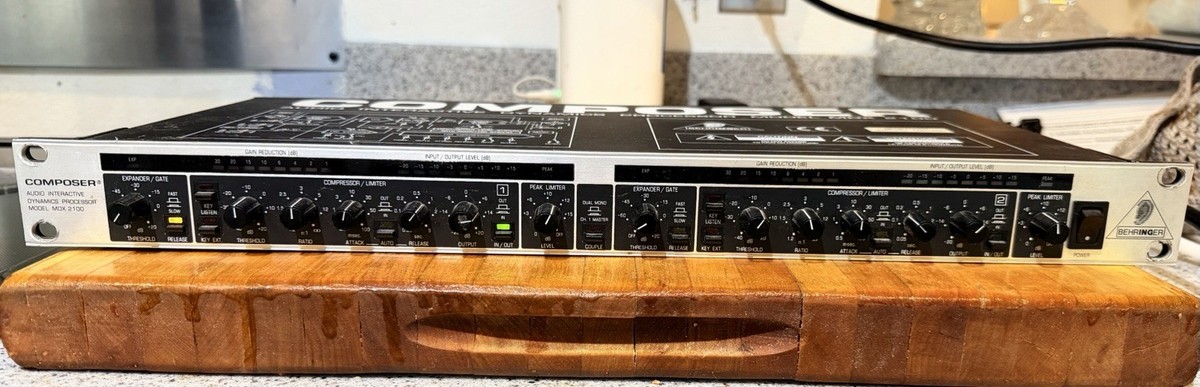 Behringer MDX 2100 Composer Dynamics Processor Compressor/Limiter