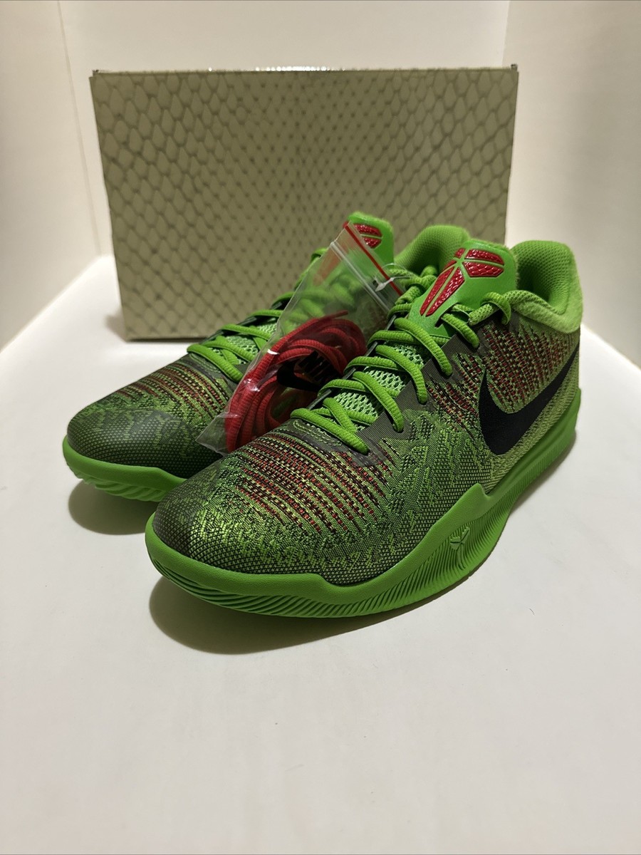 Brand New Nike Kobe Bryant Mamba Rage Grinch Size 9.5 Mens 908972