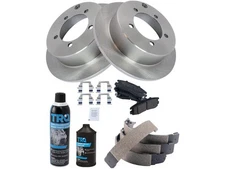 For 1999-2005 Chrysler Sebring Brake Pad Rotor Shoe Drum Kit Rear 58657DFMT 2000