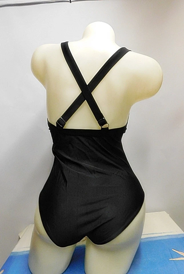 Shein Bügel Badeanzug Gr.38(M) vorne komplett gefüttert hoher Rücken - Bild 2 von 2