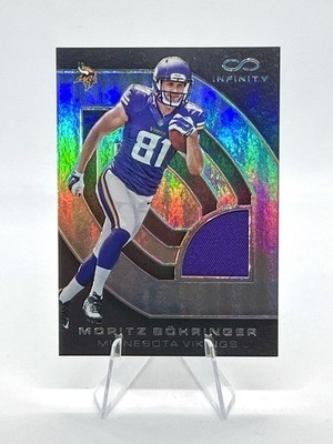 Moritz Bohringer 2016 Panini Infinity Player Worn Rookie Patch /288 Vikings
