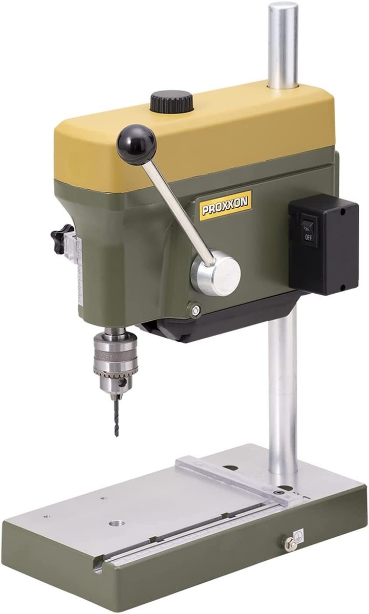 PROXXON Desktop Table Drill No.28128 2100,4500,6200rpm 100V PROXXON Desktop Table Drill No.28128 2100,4500,6200rpm 100V