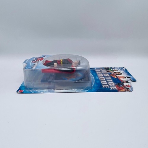 Superman variant Justice League Unlimited 4" NIP Blue Card Series 1 - Picture 6 of 12