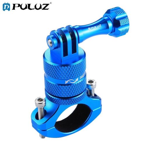 Supporto montaggio adattatore manubrio moto PULUZ per GoPro Hero11 nero 9 8 7 6 - Foto 6 di 11