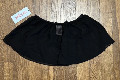 Cat & Jack Girl's Size XS (4-5) Mesh Dance Skirt Black - Picture 3 of 6