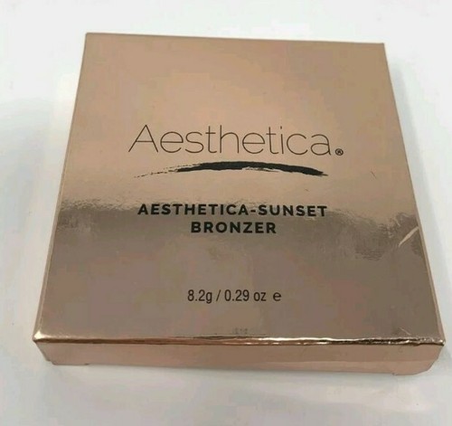 Aesthetica Sunset Bronzer Matte Powder Copper Glow Tone Contouring .29oz  - Picture 1 of 2