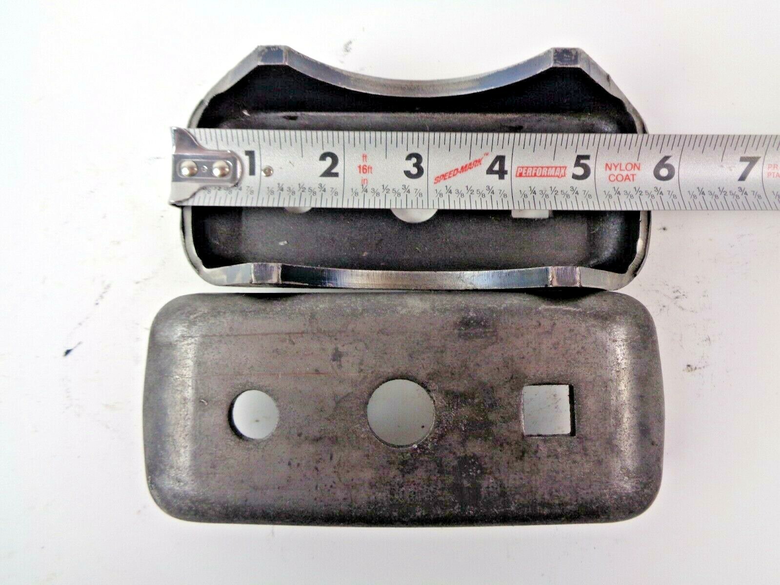 Weld On Leaf Spring Perch Pad 3" Axle Tube Housing Ford 8" 9" Chevy 10 12 Bolt