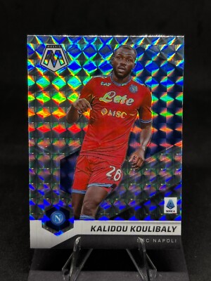 Kalidou Koulibaly 2021-22 Panini Serie A Silver Mosaic Prizm #36 Napoli
