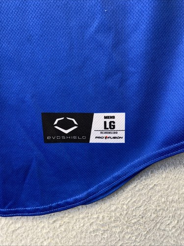 Evoshield Slammers 21 Athletic Game Jersey - Blue Mens Used /95-64 - Picture 3 of 7