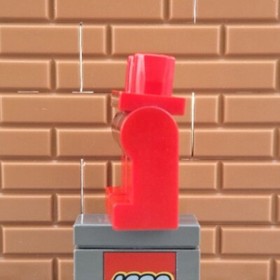 EGO Hips & Legs W Dark Red Armor, Gold Stripes & Belt W Gold Buckle 970c00pb0145