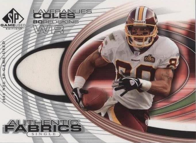 2004 SP Game Used Edition Laveranues Coles #AF-LC - 1 of 2