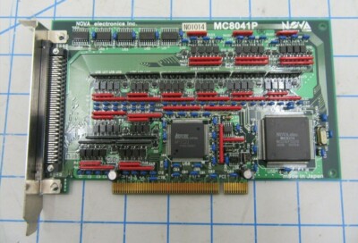 MC8041P / NOVA MOTION CONTROL CARD / NOVA ELECTRONICS