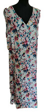 ALESSA W COLLECTION LONG ROSE FLOWER LADIES DRESS TOP SIZE 12 "BRAND NEW"