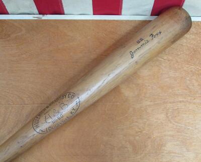Batte De Softball Louisville Slugger N°52 US Army - 34 Pouces Bois Vintage WW2