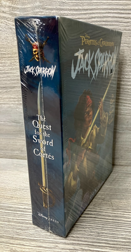 New Sealed Disney Pirates of the Caribbean Jack Sparrow Book Set 1-4 by Rob Kidd - Picture 2 of 4