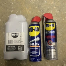 WD-40 Original Formula (EZ-Reach Straw) & WD-40 Specialist (2 of each)