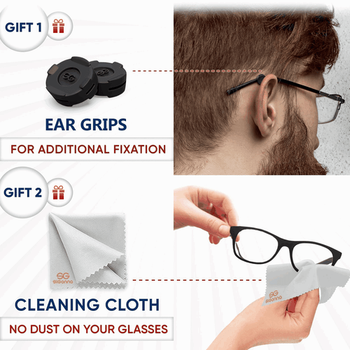 Eyeglass Nose Pads Anti Slip 1 mm Silicone Nose Bridge 6 Pairs Beige Color - Picture 6 of 6