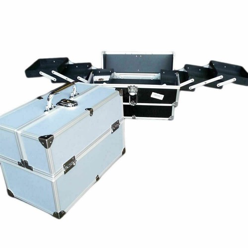 Vanity Case Beauty Box Extra Large Make up Cosmetic Nail Storage Lockable Travel - Picture 12 of 16