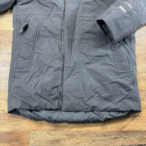 The North Face Arctic Swirl Parka Coat DryVent 600 Down Fur Gray Size XS SPOT - Picture 4 of 15