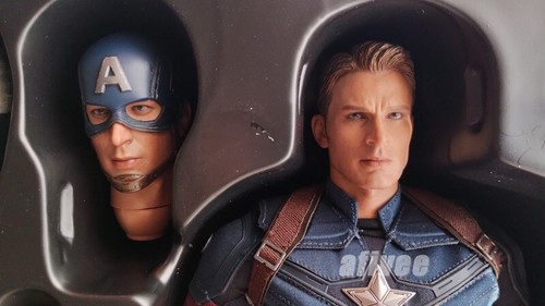 Hot Toys MMS350 1/6 Captain America 5.0 Civil War Action Figure In Stock Model - Picture 7 of 7