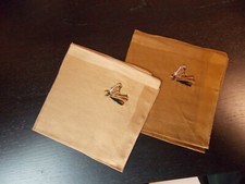 2 St&uuml;ck&nbsp;&nbsp; Taschentuch Spitzendeckchen Stickerei&nbsp; Gr. 31cm x 31 cm