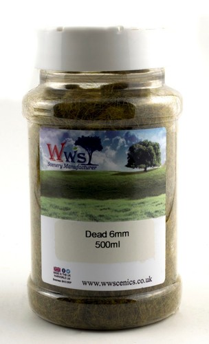 Static Grass Flock 500ml / 1000ml - Choose Your Length Model Railroad WWScenics - Picture 56 of 58