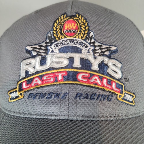 Rusty's Last Call Nascar Hat 2005 Miller Lite Penske Racing Adjustable Strapback - Picture 2 of 13