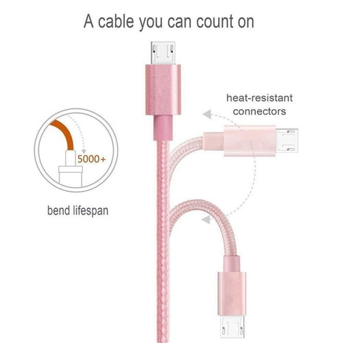 USB Type-C Fast Charging cable For iPhone 15 16 Samsung 24 25 Charger Lead 2M 3M - Picture 17 of 25