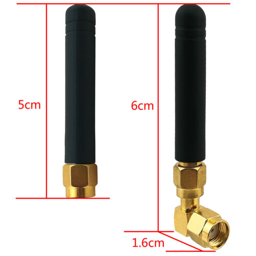 SFF Mini PC Motherboard Wireless Antenna 2dBi Dual Band WiFi BT Network Aerial - Picture 5 of 7